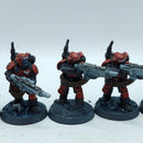 Warhammer 40k: Astra Militarum Kill Team Metal Kasrkin - Painted (AN017)