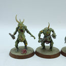 Warhammer 40k: Death Guard Plaguebearers - Painted (BR016)