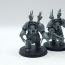 Warhammer 40k: Chaos Space Marines Red Corsairs Terminators (AD178)