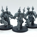 Warhammer 40k: Chaos Space Marines Red Corsairs Terminators (AD178)