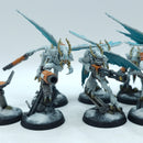Warhammer 40k: T'au Empire Kill Team Vespid Stingwings - Well Painted (BSA21)