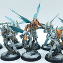 Warhammer 40k: T'au Empire Kill Team Vespid Stingwings - Well Painted (BSA21)