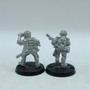 Warhammer 40k: Imperial Guard 1994 Metal Shock Troopers (BR099)