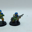 Warhammer 40k: Imperial Guard 1994 Metal Shock Troopers (BR105)