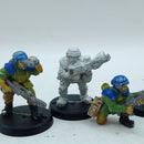 Warhammer 40k: Imperial Guard 1994 Metal Shock Troopers (BR097)