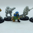 Warhammer 40k: Imperial Guard 1994 Metal Shock Troopers (BR097)