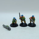 Warhammer 40k: Imperial Guard 1994 Metal Shock Troopers (BR075)