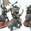 Warhammer Age of Sigmar: Ogor Mawtribes Mournfang Pack - Painted (AU084)