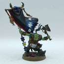 Warhammer 40k: Orks Armageddon Banner Nob - Well Painted (BR150)