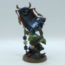 Warhammer 40k: Orks Armageddon Banner Nob - Well Painted (BR150)