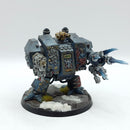 Warhammer 40k: Space Marine Space Wolves Dreadnought - Well Painted (AZ237)