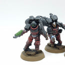 Warhammer 40k: Space Marine Flesh Tearers Jump Pack Intercessors - Well Painted (BJ089)