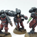 Warhammer 40k: Space Marine Flesh Tearers Jump Pack Intercessors - Well Painted (BJ089)