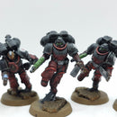 Warhammer 40k: Space Marine Flesh Tearers Jump Pack Intercessors - Well Painted (BJ089)