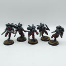 Warhammer 40k: Space Marine Flesh Tearers Jump Pack Intercessors - Well Painted (BJ046)