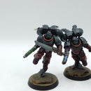 Warhammer 40k: Space Marine Flesh Tearers Jump Pack Intercessors - Well Painted (BJ046)