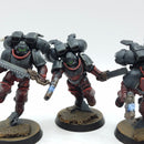 Warhammer 40k: Space Marine Flesh Tearers Jump Pack Intercessors - Well Painted (BJ046)