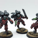 Warhammer 40k: Space Marine Flesh Tearers Jump Pack Intercessors - Well Painted (BJ046)