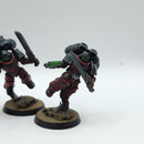 Warhammer 40k: Space Marine Flesh Tearers Jump Pack Intercessors - Well Painted (BJ046)