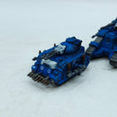 Warhammer Legions Imperialis: Space Marines Ultramarines Predator Tanks and Sicarans - Well Painted (BP008)