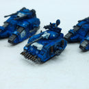 Warhammer Legions Imperialis: Space Marines Ultramarines Predator Tanks and Sicarans - Well Painted (BP008)