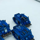 Warhammer Legions Imperialis: Space Marines Ultramarines Rhinos - Well Painted (BO189)