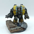 Warhammer Horus Heresy: Space Marines Imperial Fists Resin Leviathan Dreadnought - Painted (AR012)