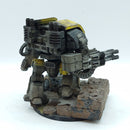 Warhammer Horus Heresy: Space Marines Imperial Fists Resin Leviathan Dreadnought - Painted (AR012)