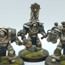 Warhammer Horus Heresy: Space Marines Death Guard Cataphractii Terminators - Well Painted (BA110)