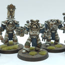 Warhammer Horus Heresy: Space Marines Death Guard Cataphractii Terminators - Well Painted (BA110)