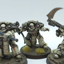 Warhammer Horus Heresy: Space Marines Death Guard Deathshroud Terminators - Well Painted (AH184)