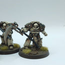 Warhammer Horus Heresy: Space Marines Death Guard Deathshroud Terminators - Well Painted (AH184)