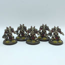 Warhammer Horus Heresy: Space Marines Death Guard Grave Warden Terminators - Well Painted (AH061)