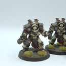 Warhammer Horus Heresy: Space Marines Death Guard Grave Warden Terminators - Well Painted (AH061)
