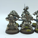 Warhammer Horus Heresy: Space Marines Death Guard Converted Nemesis Rifles - Well Painted (BJ182)