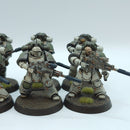Warhammer Horus Heresy: Space Marines Death Guard Converted Nemesis Rifles - Well Painted (BJ182)