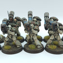 Warhammer Horus Heresy: Space Marines Death Guard Heavy Support Squad - Well Painted (AW084)