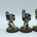 Warhammer Horus Heresy: Space Marines Death Guard Heavy Support Squad - Well Painted (AW084)