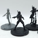 Star Wars Shatterpoint: Ahsoka Jedi and Padawan, Bo-Katan, Clan Kryze Mandolorians (AD237)