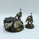 Warhammer Horus Heresy: Space Marines Death Guard Resin Quad Launcher Battery - Well Painted (BJ099)