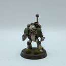 Warhammer Horus Heresy: Space Marines Death Guard Resin Quad Launcher Battery - Well Painted (BJ099)