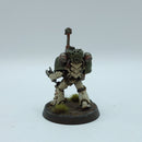 Warhammer Horus Heresy: Space Marines Death Guard Resin Quad Launcher Battery - Well Painted (BJ099)