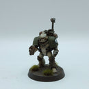 Warhammer Horus Heresy: Space Marines Death Guard Resin Quad Launcher Battery - Well Painted (AH086)