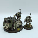 Warhammer Horus Heresy: Space Marines Death Guard Resin Quad Launcher Battery - Well Painted (BH092)