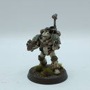 Warhammer Horus Heresy: Space Marines Death Guard Resin Quad Launcher Battery - Well Painted (BH092)