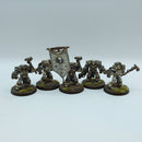Warhammer Horus Heresy: Space Marines Death Guard Cataphractii Terminators - Well Painted (AA083)