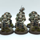 Warhammer Horus Heresy: Space Marines Death Guard MKVI Support Squad - Well Painted (AD184)