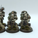 Warhammer Horus Heresy: Space Marines Death Guard MKVI Support Squad - Well Painted (AD184)