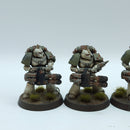 Warhammer Horus Heresy: Space Marines Death Guard MKVI Support Squad - Well Painted (AD184)