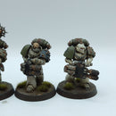 Warhammer Horus Heresy: Space Marines Death Guard MKVI Support Squad - Well Painted (AD184)